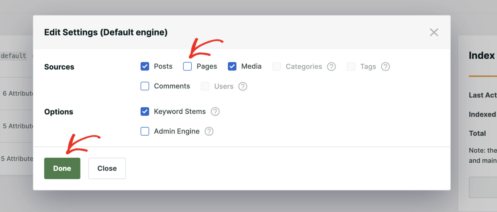 Exclude all pages - SearchWP How to Exclude Pages from Site Search Results in WordPress: Exclude All Pages/Posts Step 3