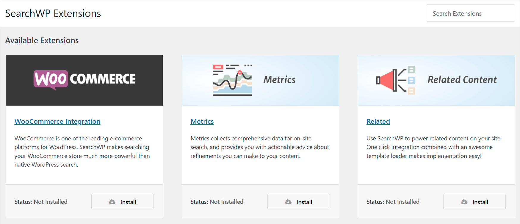 SearchWP has a huge extensions base - SearchWP SearchWP has a huge extensions base