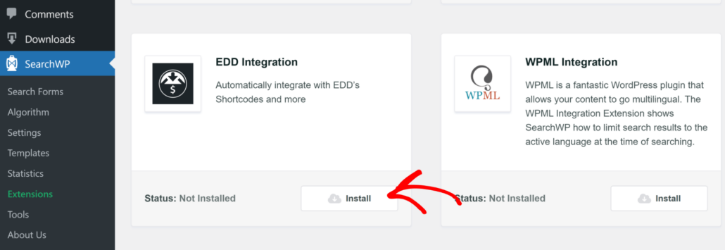 Add EDD integration - SearchWP Add EDD integration