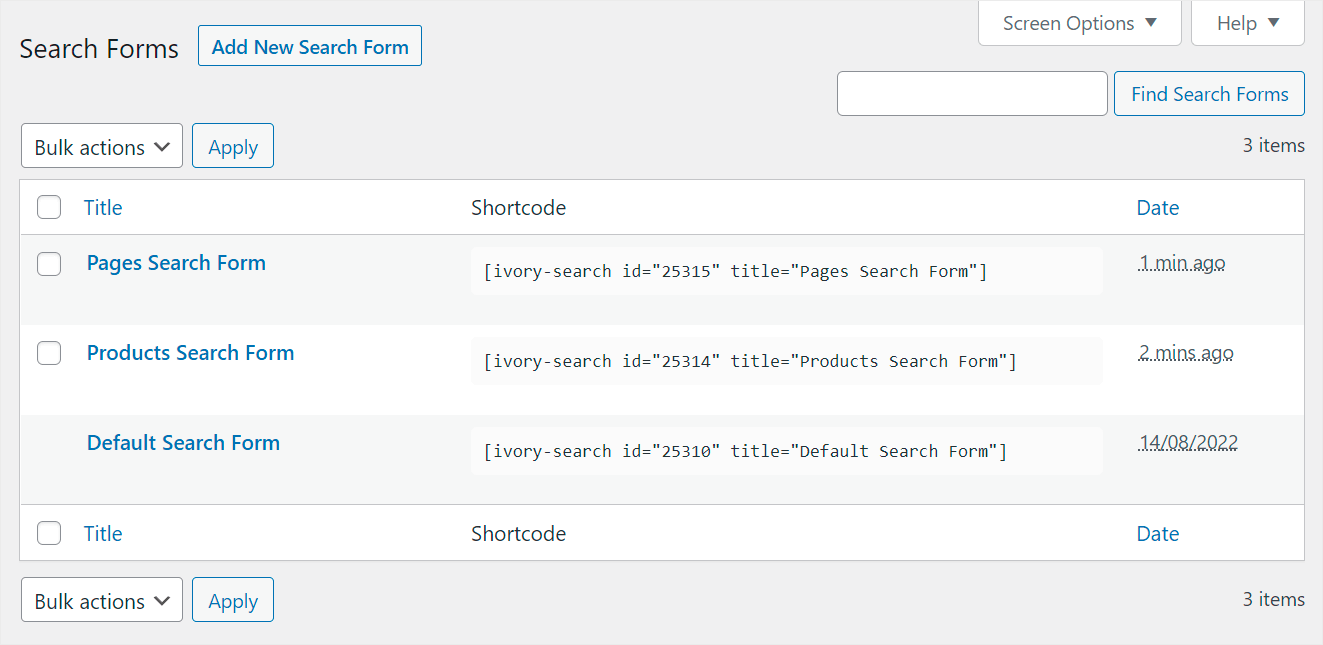 add multiple search forms - SearchWP add multiple search forms