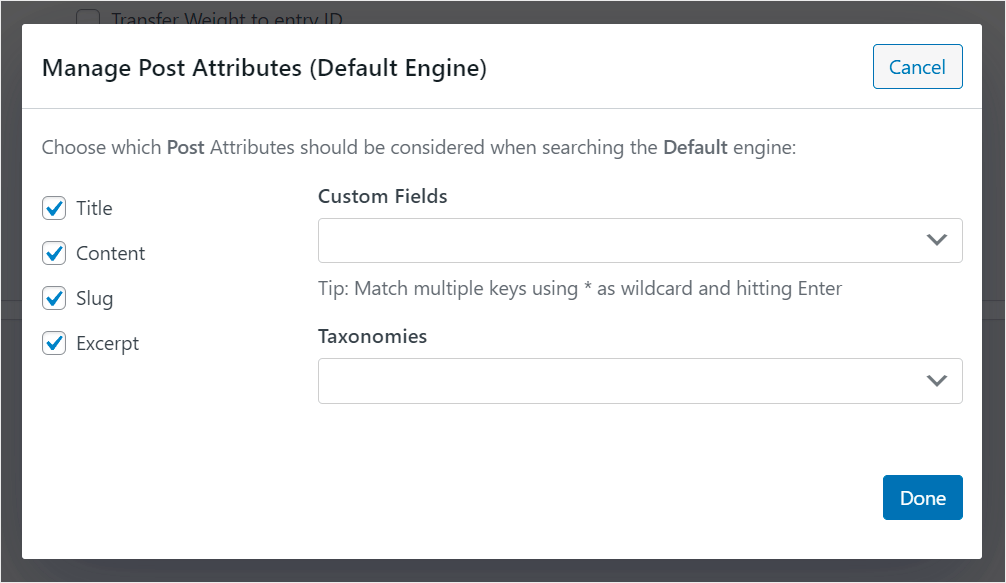 add new attributes