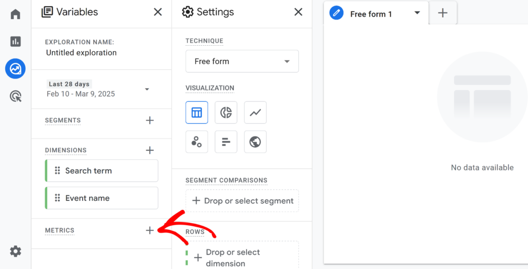 Choose a metric - SearchWP Choose a metric