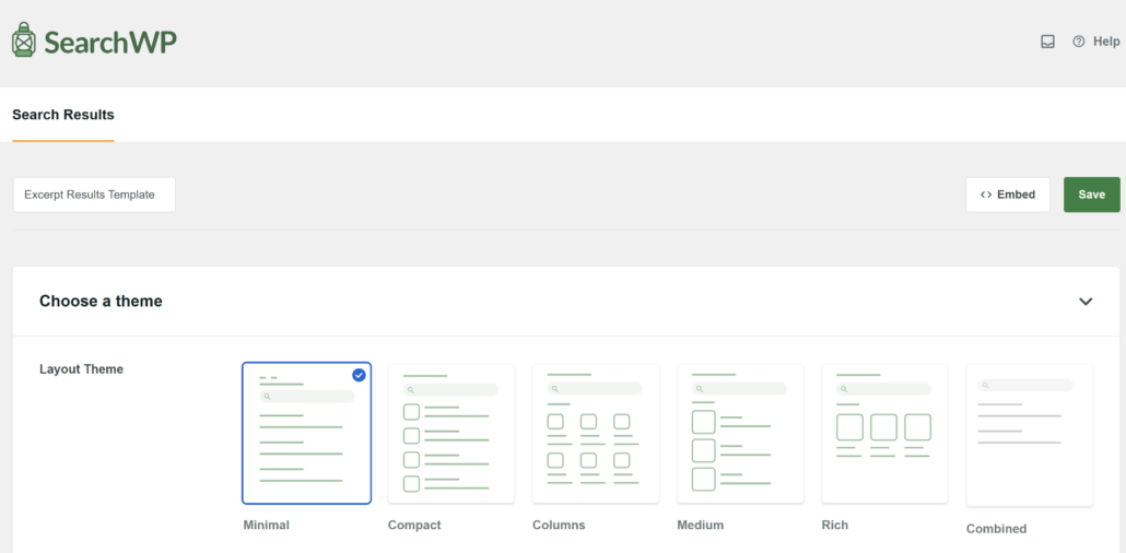 Choose a search results template - SearchWP Choose a search results template