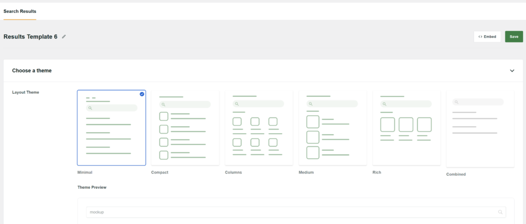 Choose a template and change name