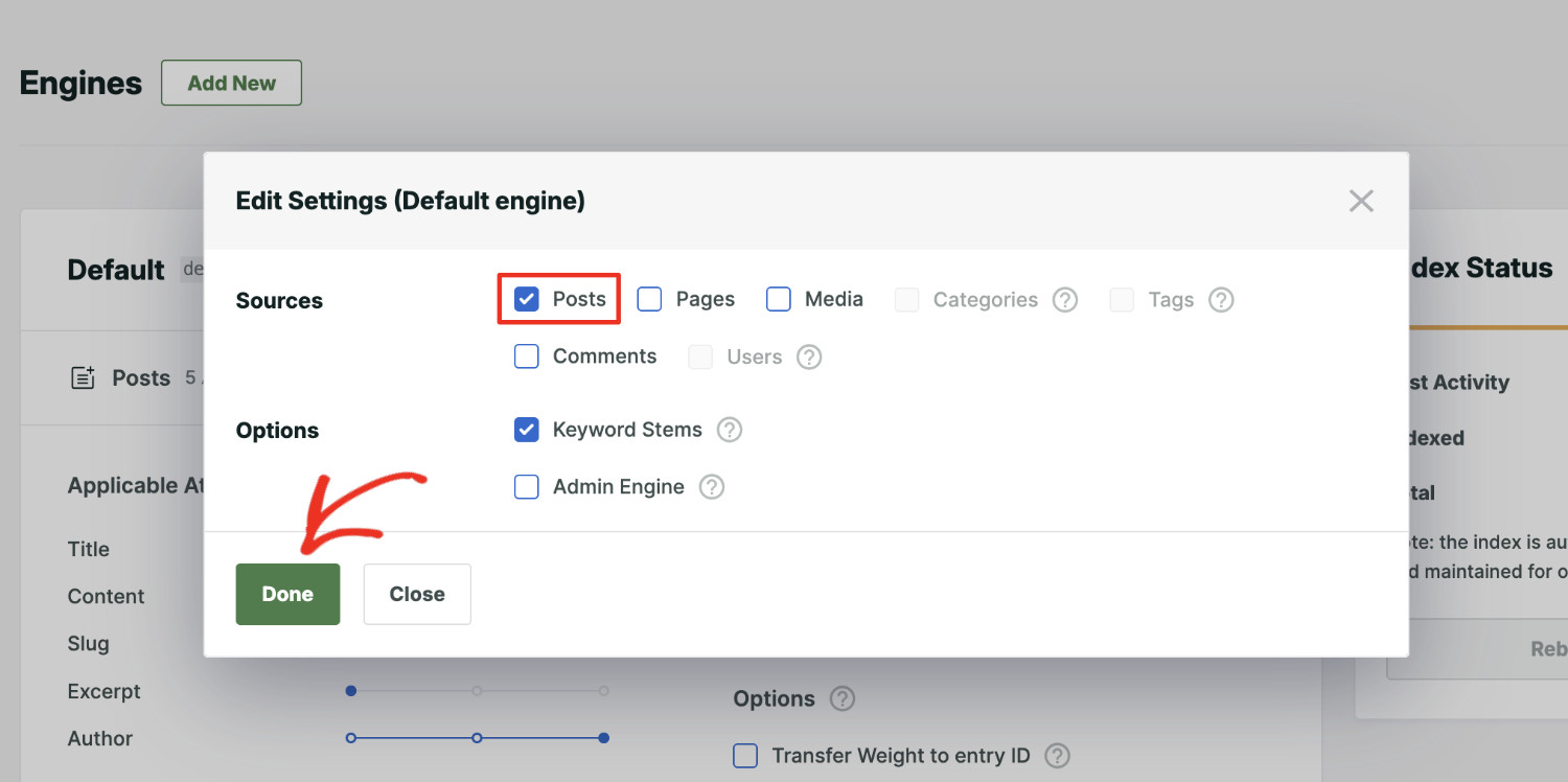 choosing-source-blog-post - SearchWP How To Make WordPress Blogs Searchable: Choose Post as Source