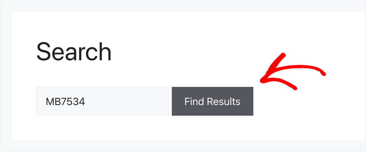 click Find Results - SearchWP click Find Results