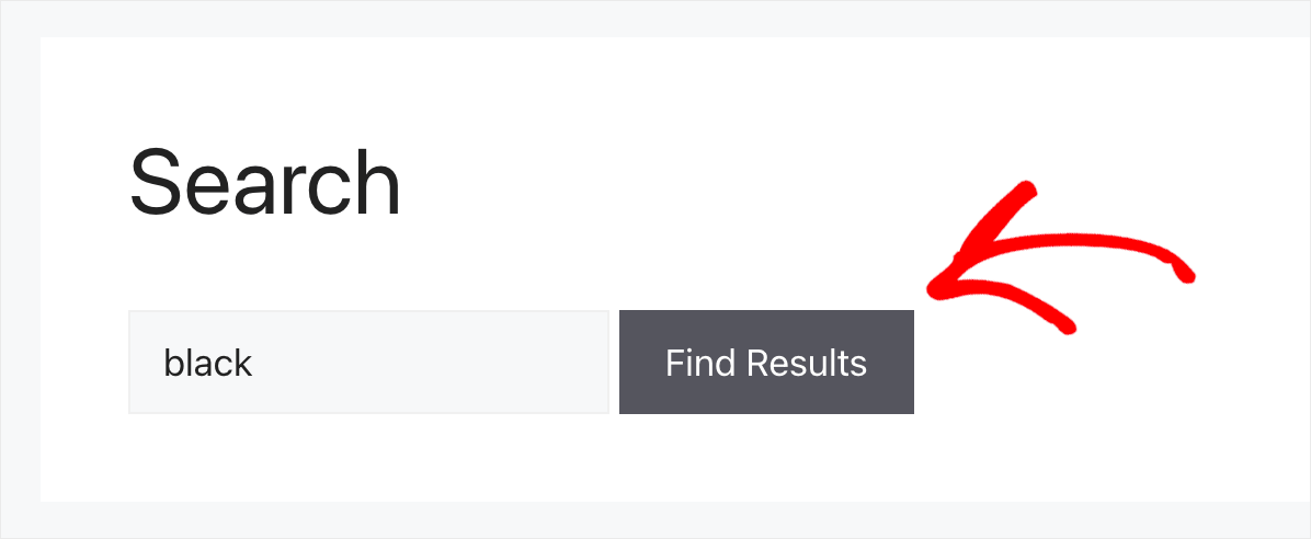 click Find Results - SearchWP click Find Results
