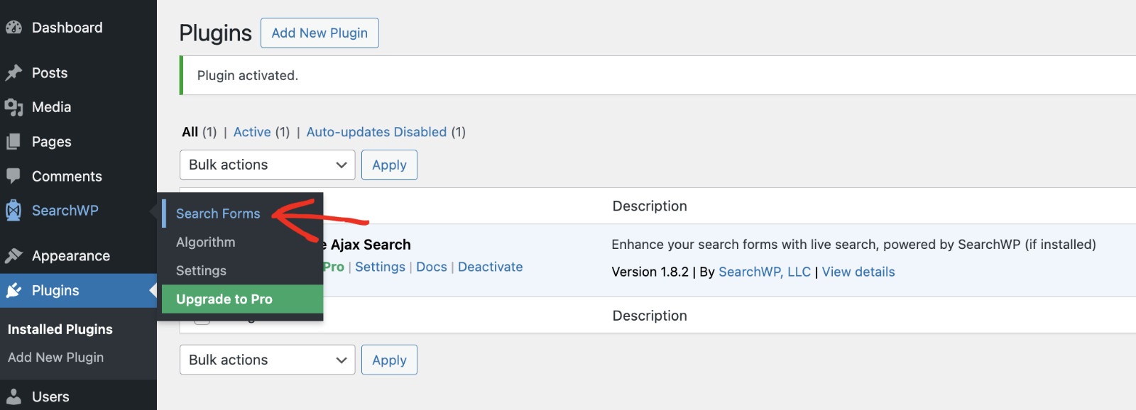 How To Add Live Search To WordPress For Free: Create Live Search Form Step 1