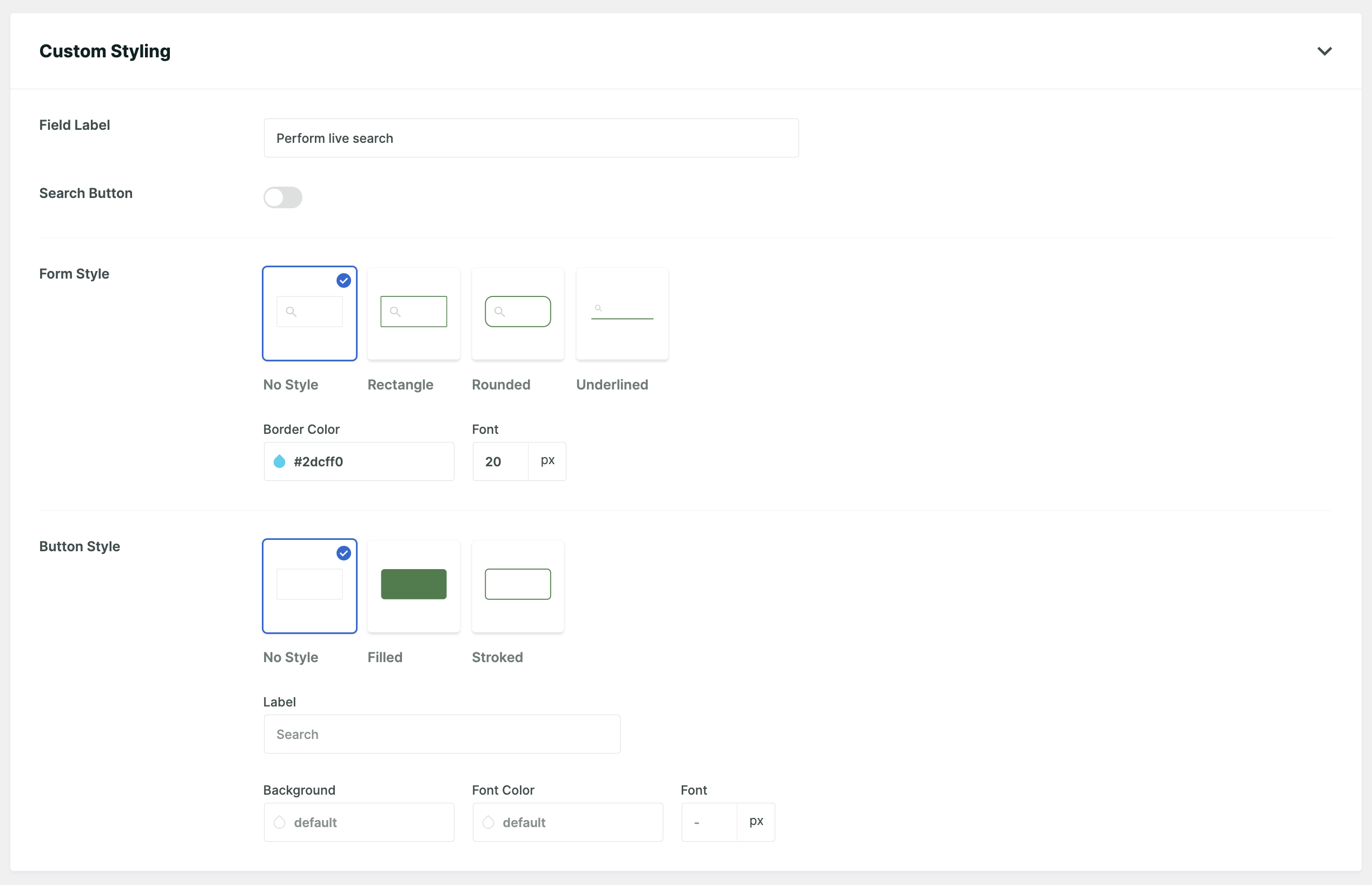 How To Add Live Search To WordPress For Free: Create Live Search Form Step 4
