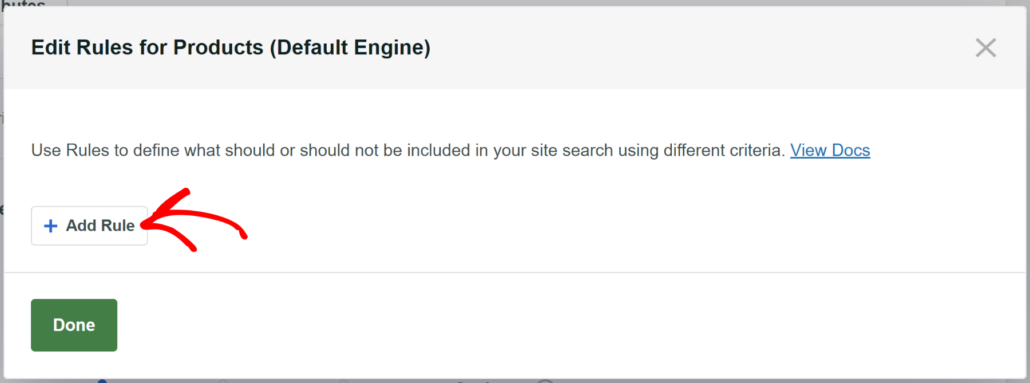 Edit rules of products - SearchWP Edit rules of products