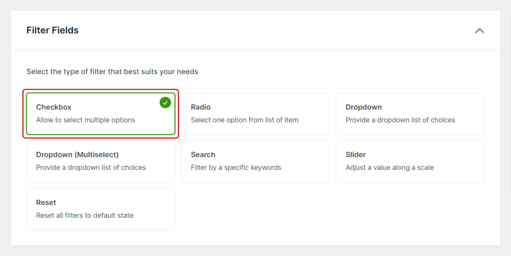 filter-posts-by-author-choose-checkbox-filter-type - SearchWP choose checkbox author filter type