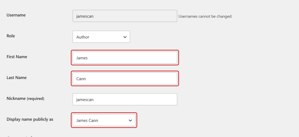 filter-posts-by-author-display-name-publicly-as - SearchWP set WordPress author display name