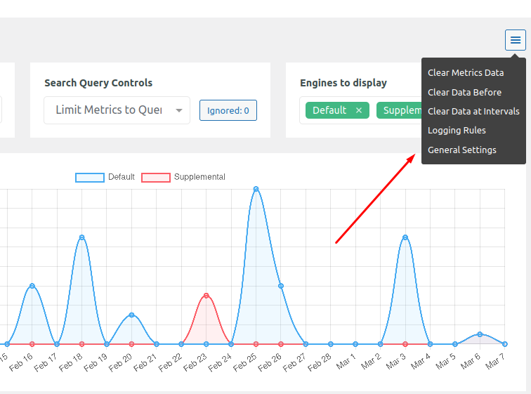 Allgemeine Einstellungen - SearchWP