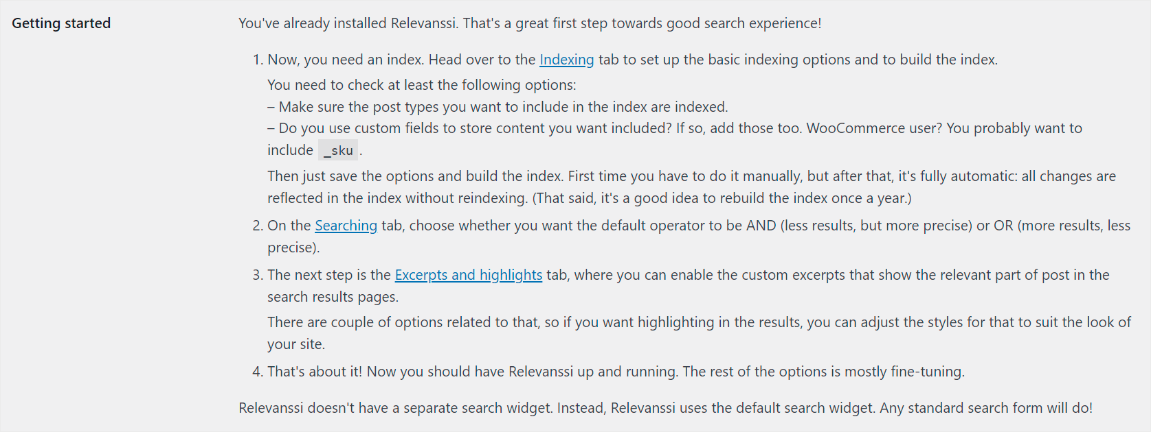getting started with Relevanssi - SearchWP getting started with Relevanssi