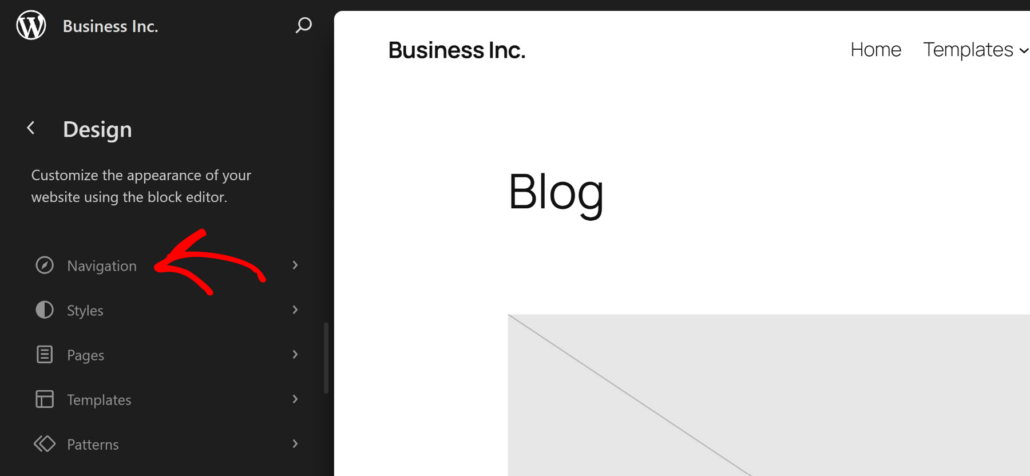 Head to navigation menu