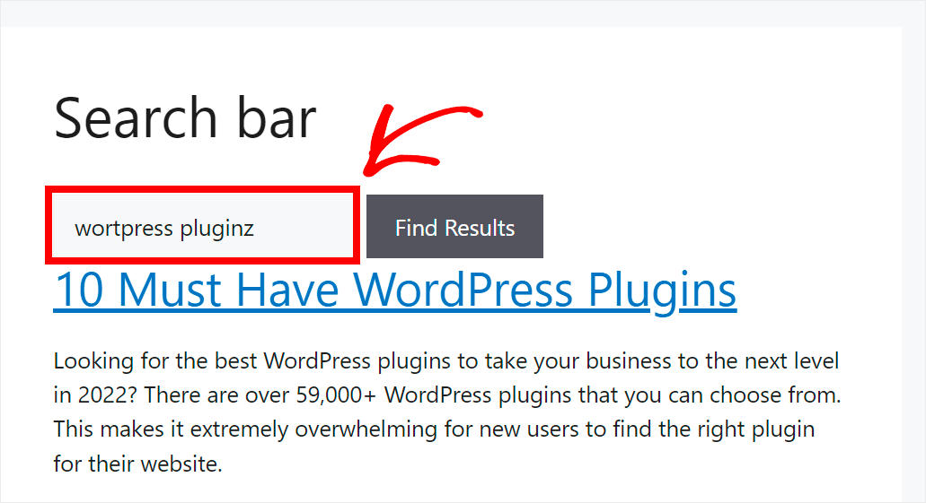 how does fuzzy search work - SearchWP how to add fuzzy search to WordPress sites: example of fuzzy search