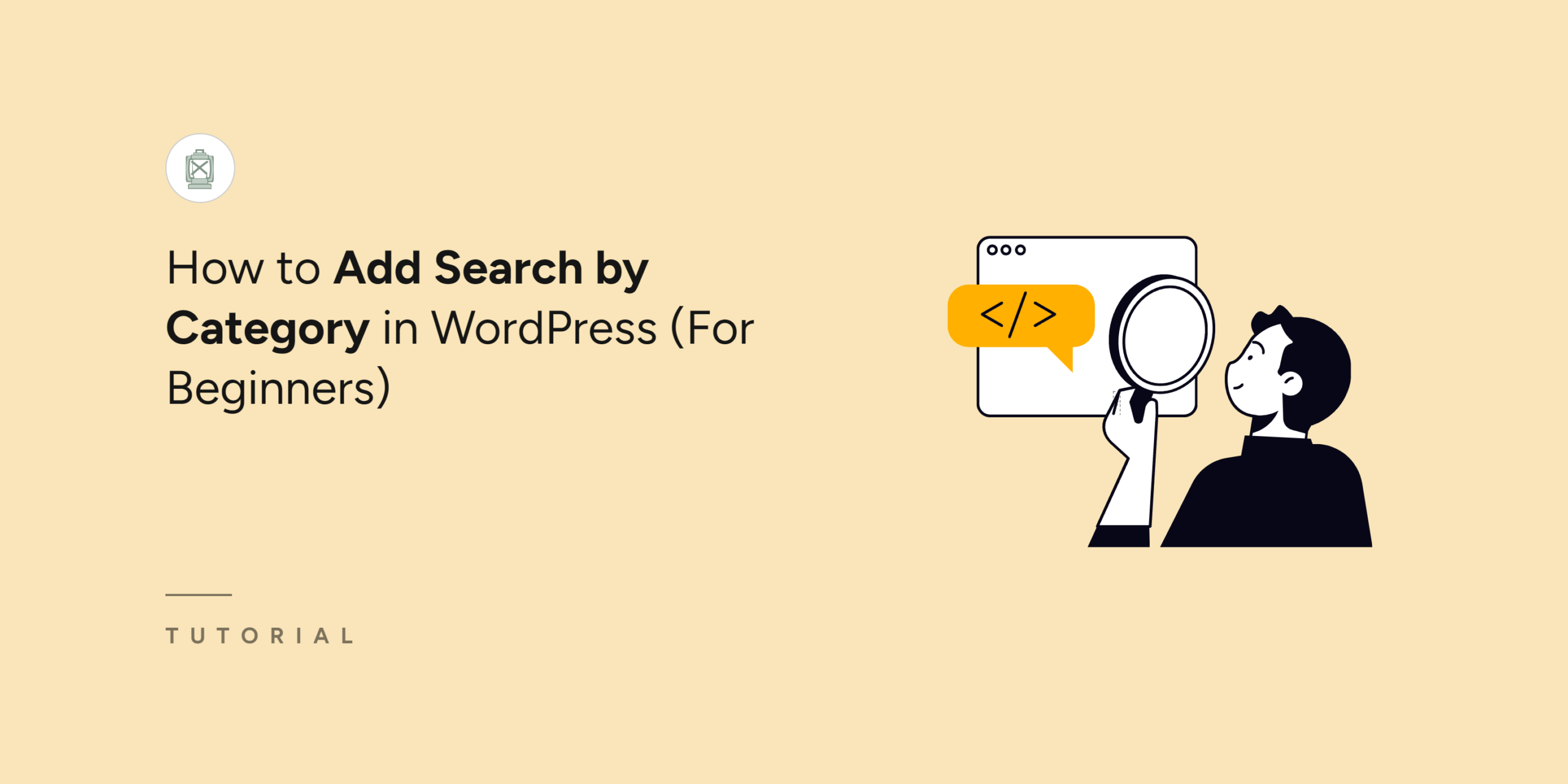So fügen Sie die Suche nach Kategorien in WordPress hinzu