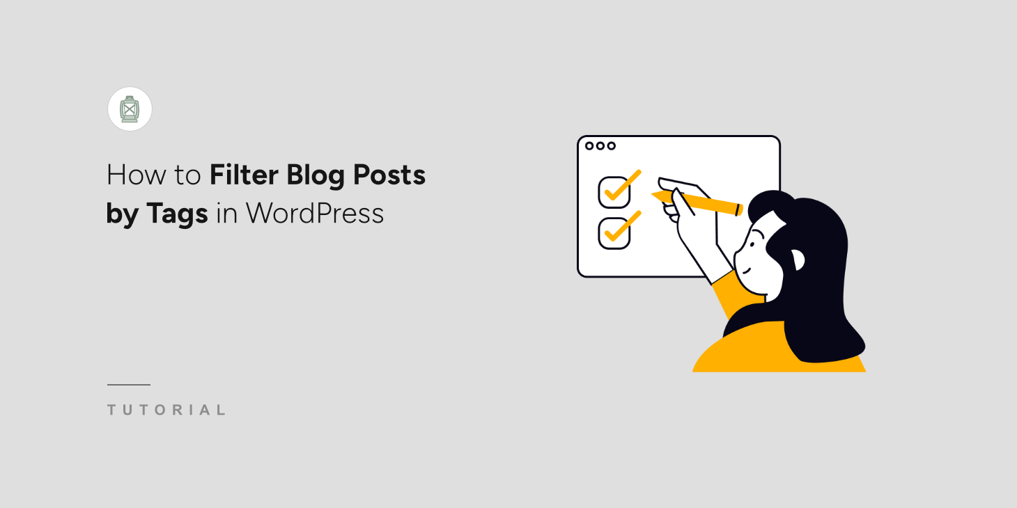 How to filter blog posts by tags in WordPress