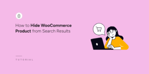 How to hide WooCommerce products from search results