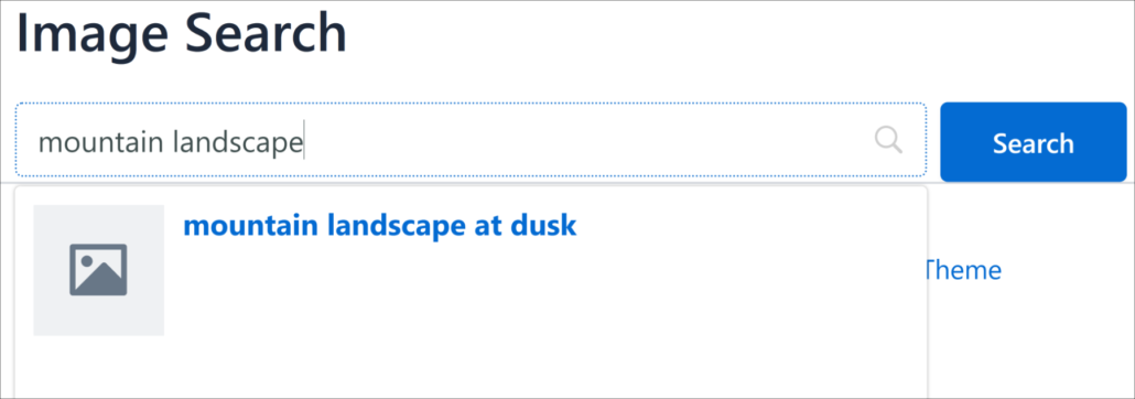 Image search preview - SearchWP Image search preview