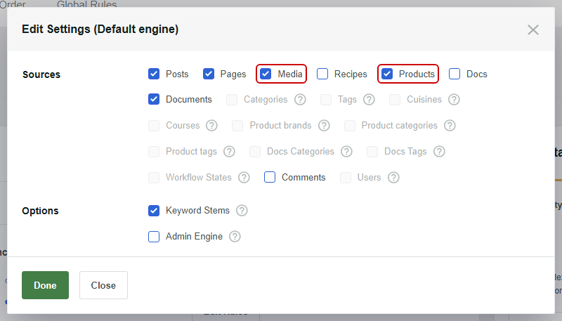 add missing content to the WordPress search index - SearchWP add missing content to the WordPress search index