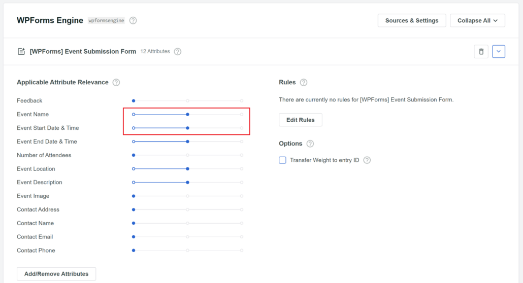 Move slider for WPForms engine