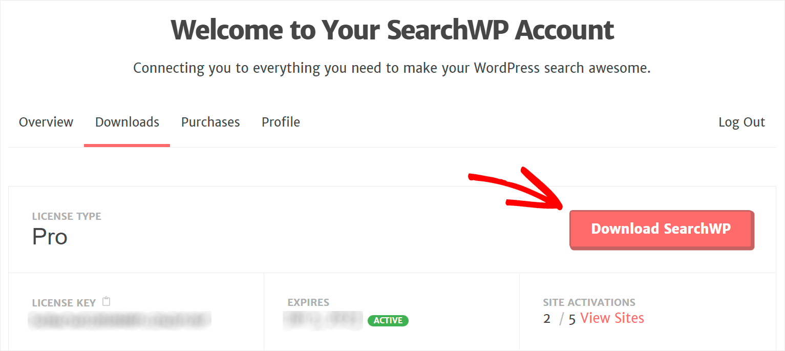press Download SearchWP