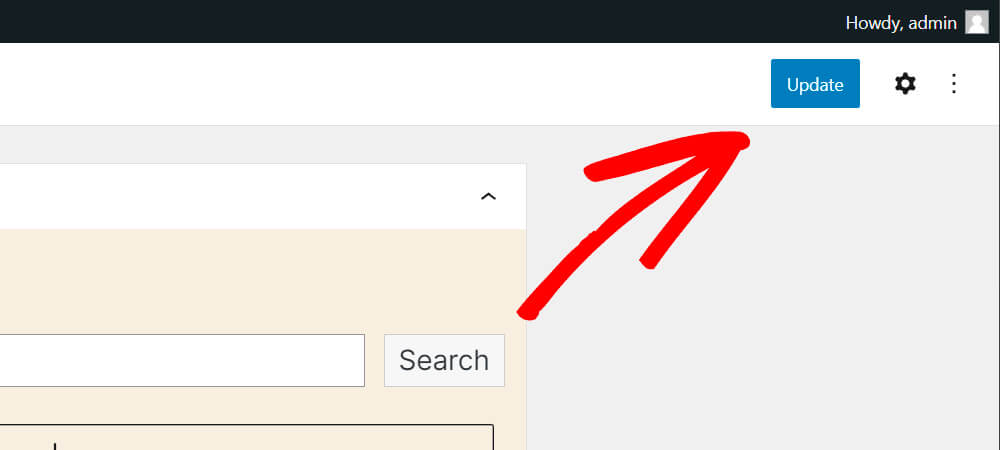 press the update button