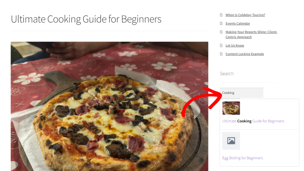 Preview of EDD search - SearchWP Preview of EDD search