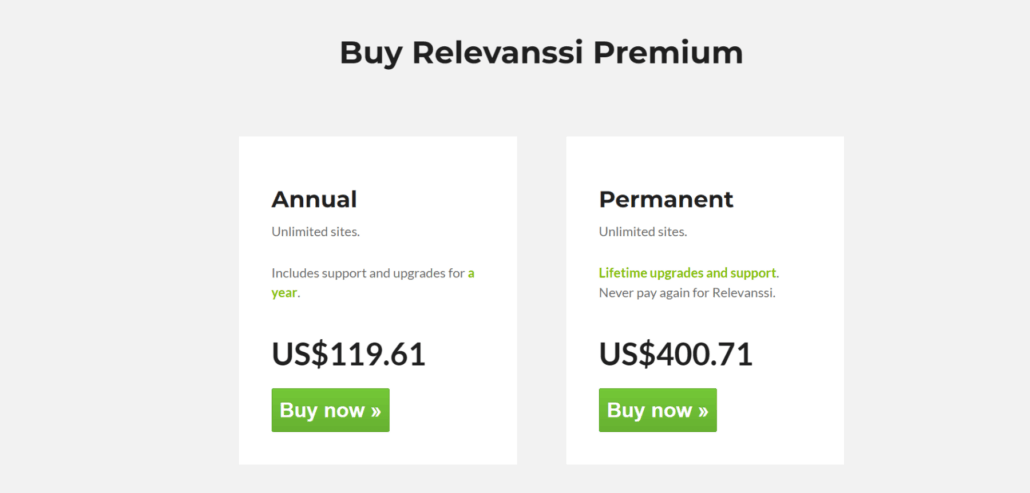 Relevanssi Preise - SearchWP Relevanssi Preise