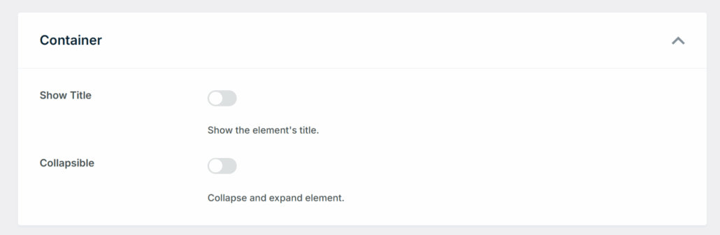 Reset button container settings - SearchWP Reset button container settings
