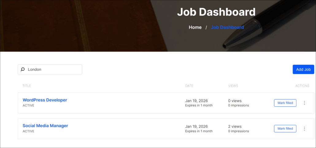 Search country in job board - SearchWP Search country in job board