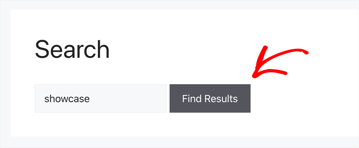 search for the showcase tag