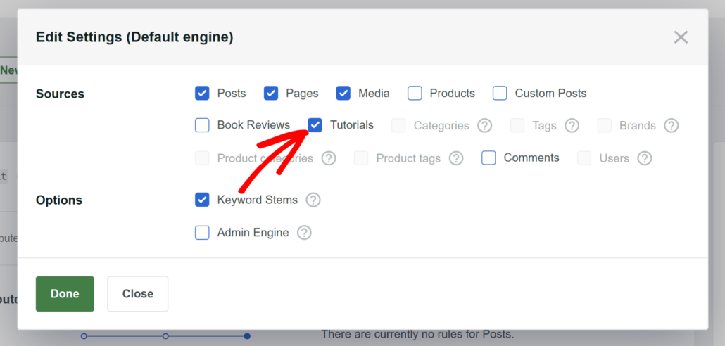 Select custom post type source - SearchWP Select custom post type source