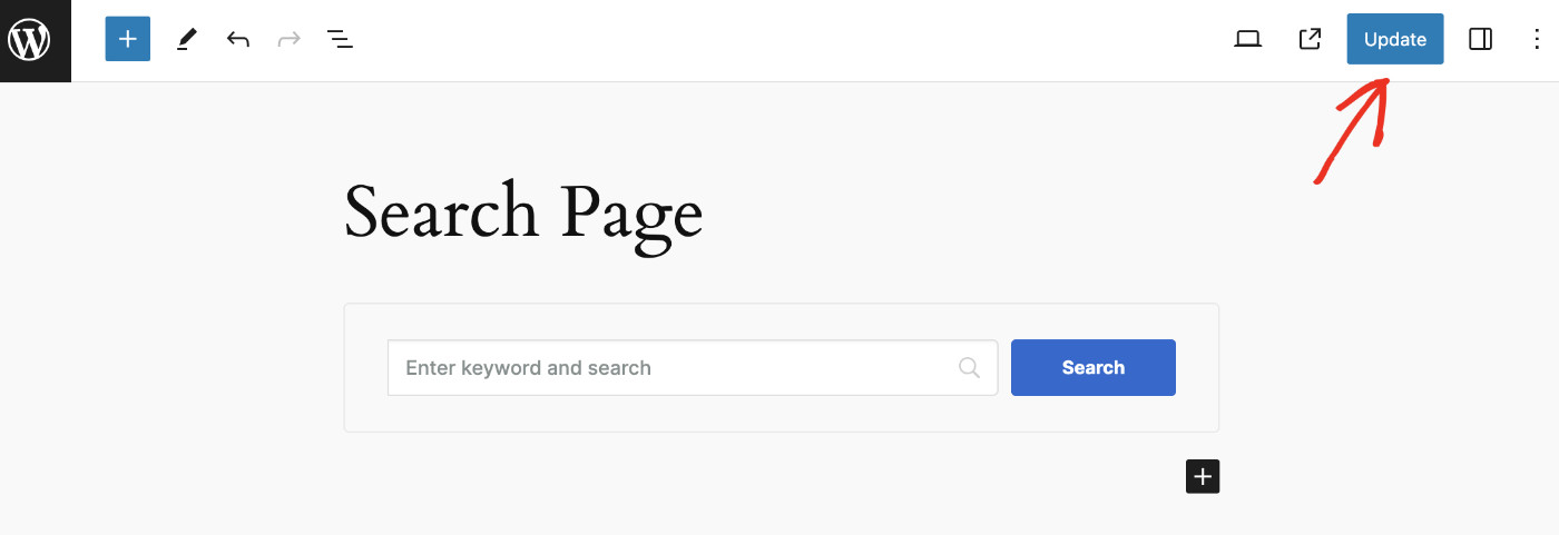 How To Make WordPress Blogs Searchable: Add Search Form Step 4