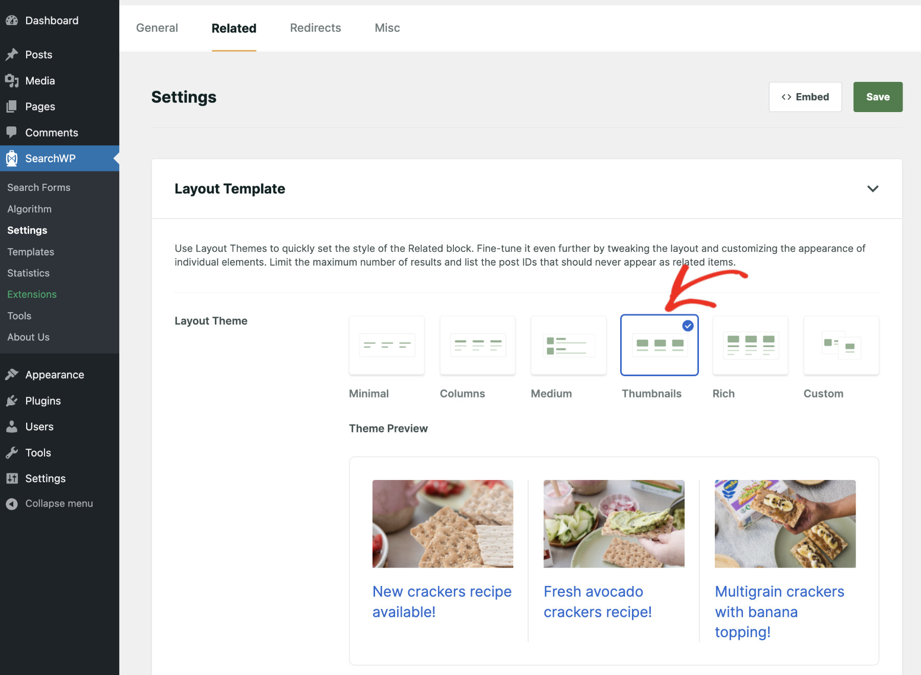 How To Show Related Content In WordPress: Customize Related Content Block Step 1