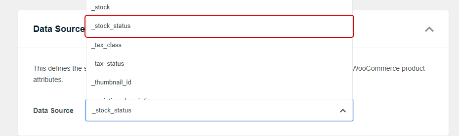 Autocomplete dropdown listing WooCommerce product