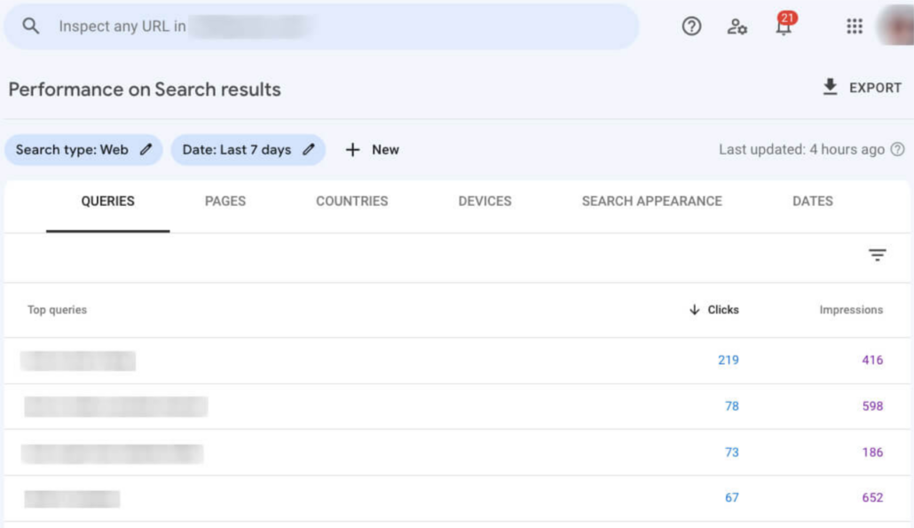 View list of top queries - SearchWP View list of top queries