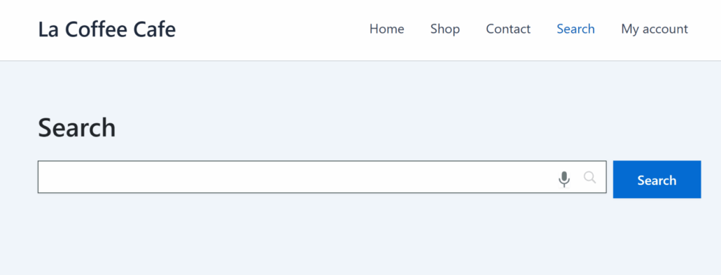 View the voice search icon - SearchWP View the voice search icon