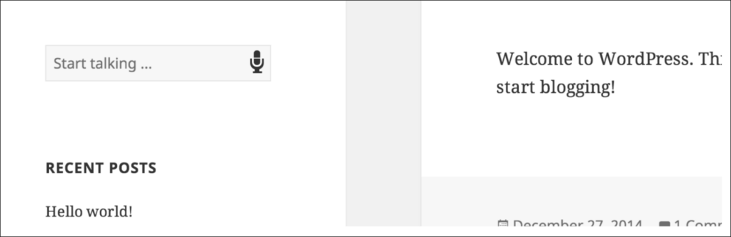 Sprachsuche - SearchWP Sprachsuche