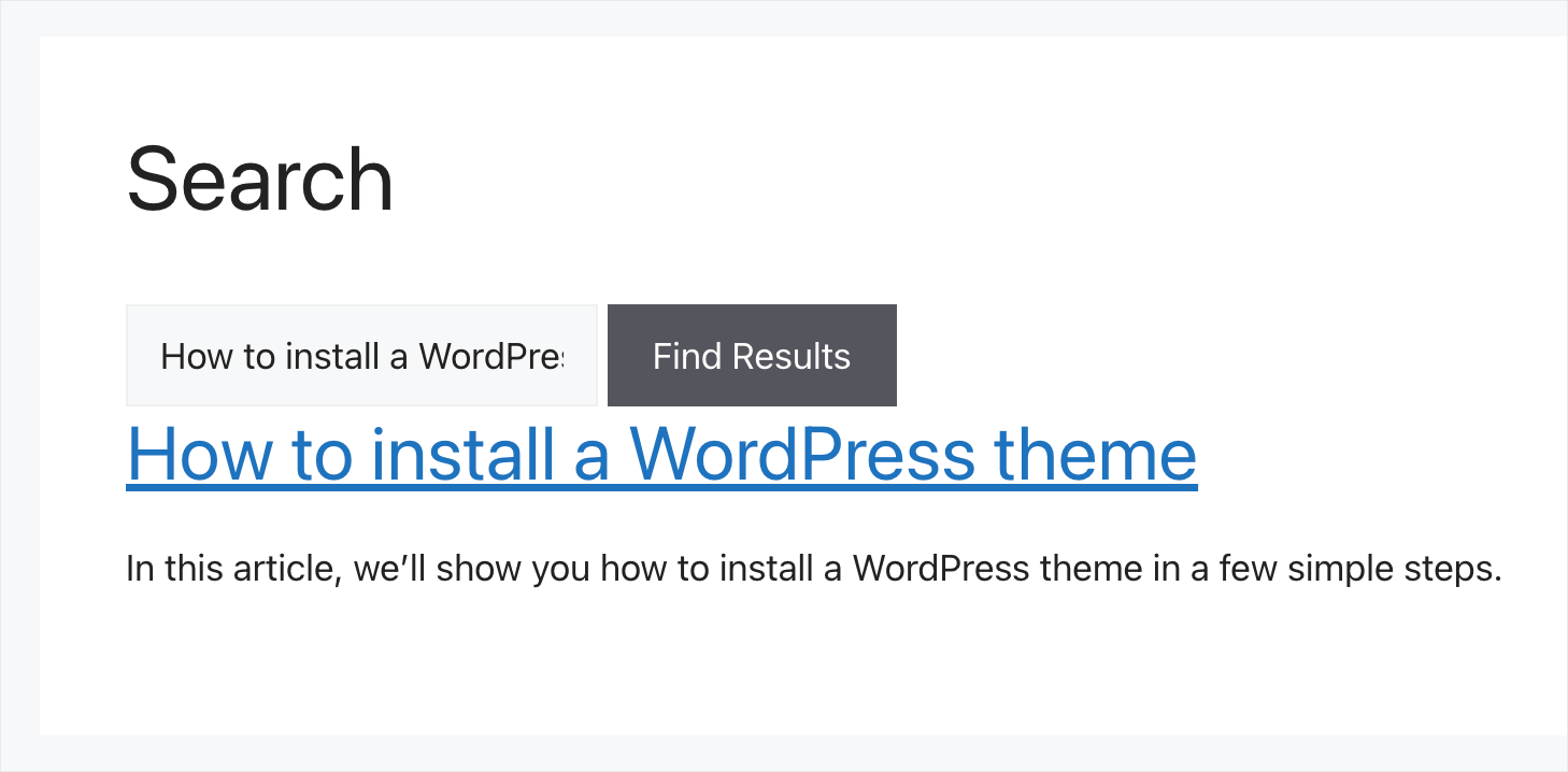 we found our custom post type