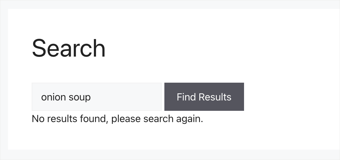 we haven't found a product by description