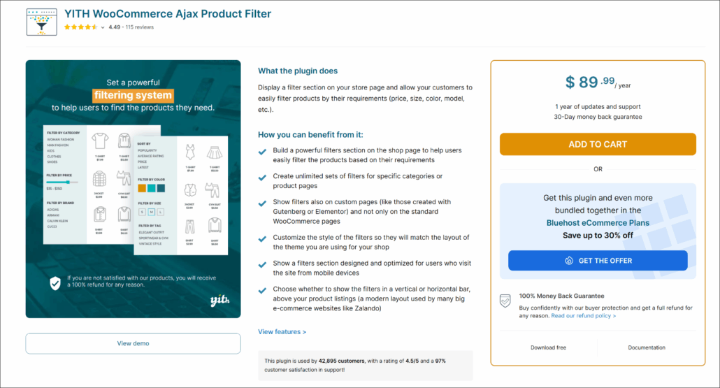 YITH WooCommerce ajax product filter - SearchWP YITH WooCommerce ajax product filter
